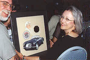 Steven & Diane with Award